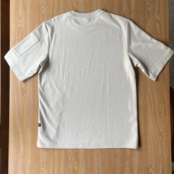 G-STAR RAW Mens P-3 Short Sleeve Tweeter Whitebait - Picture 9 of 12
